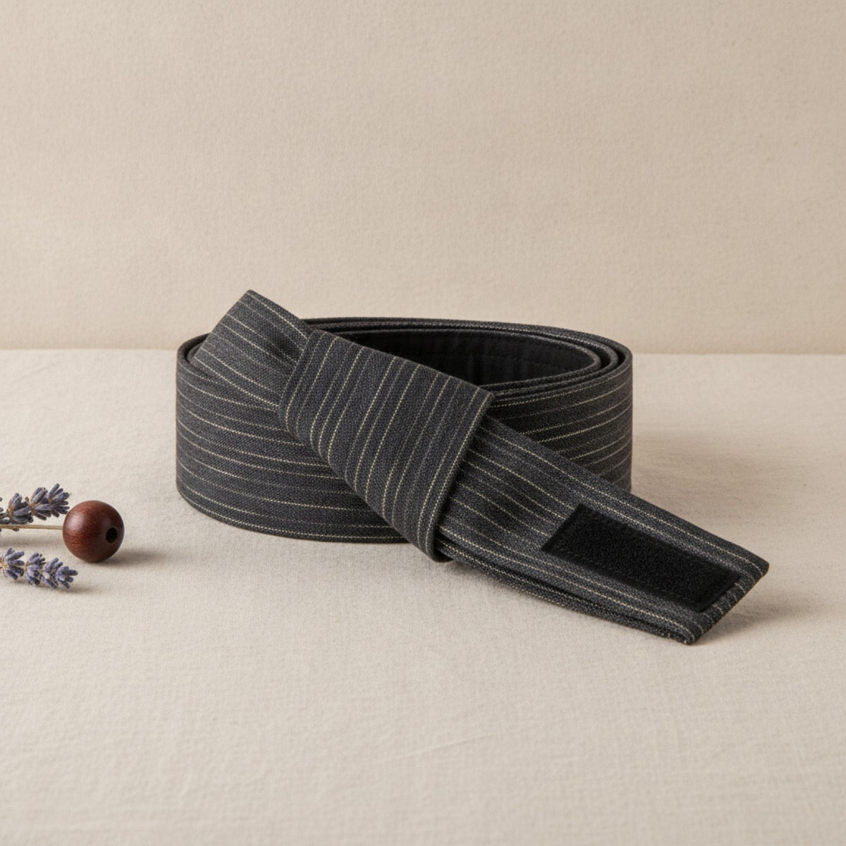 Ceinture Kimono Homme en Coton Rayé - Style Casual Japonais