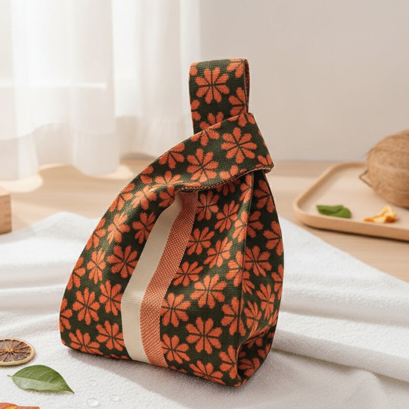 Sac Japonais "Knit" pour Femme - Style Coloré et Élégant