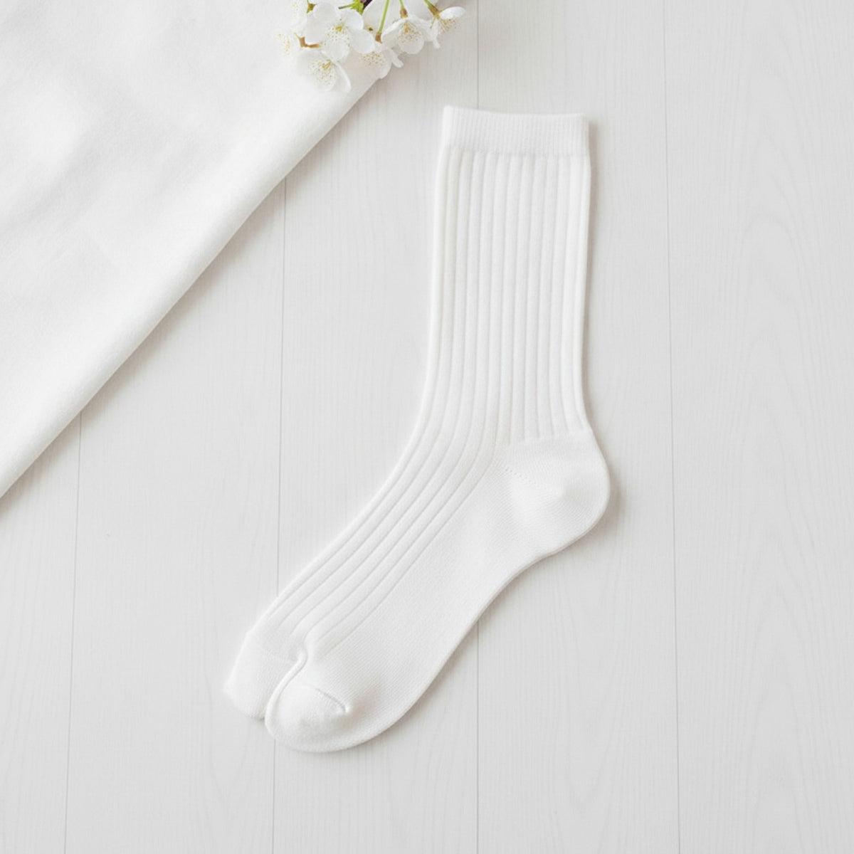 Chaussettes Tabi Femme Ultra-Fines en Coton - Style Japonais Harajuku