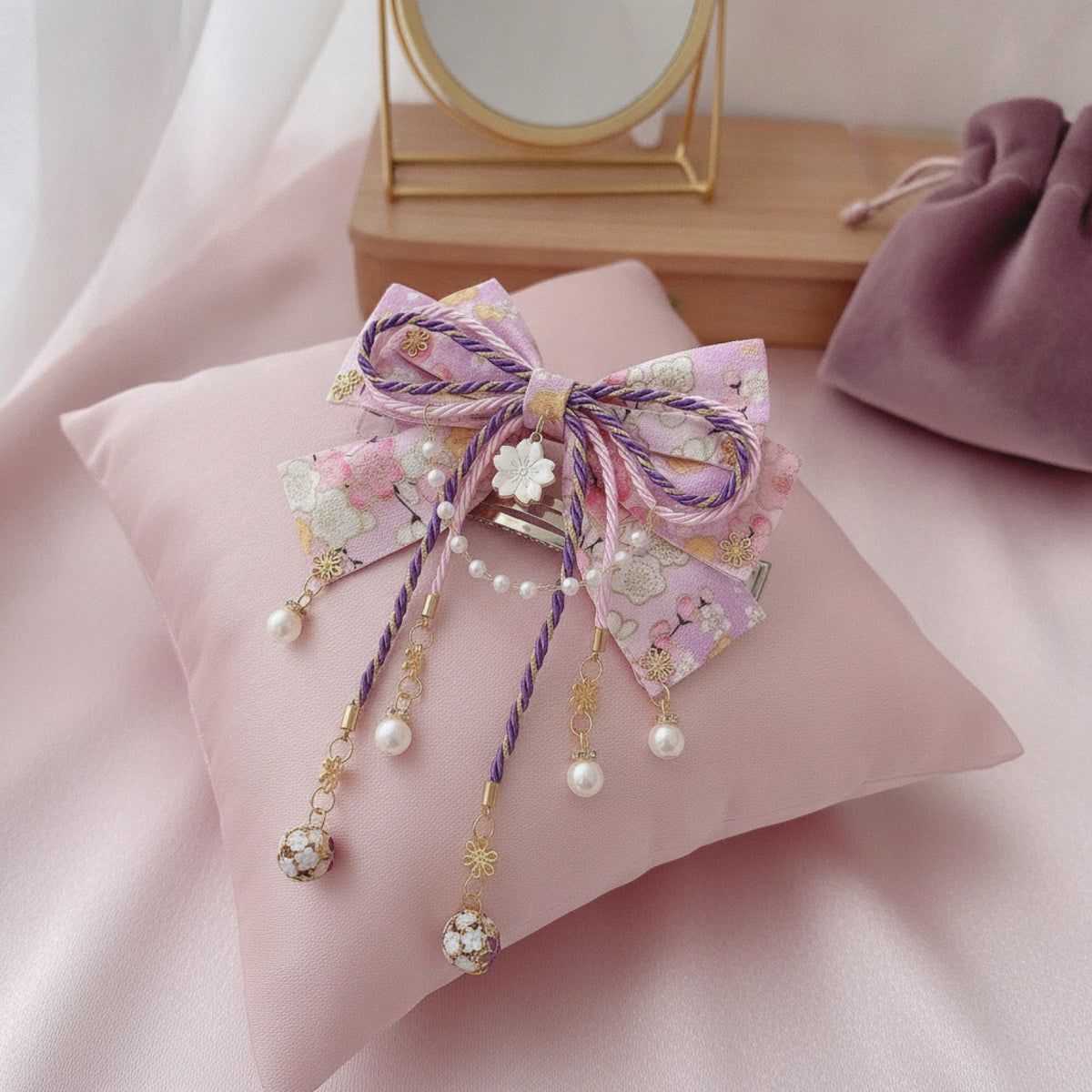Pince à Cheveux Noeud Chic pour Femme - Plusieurs Couleurs Disponibles