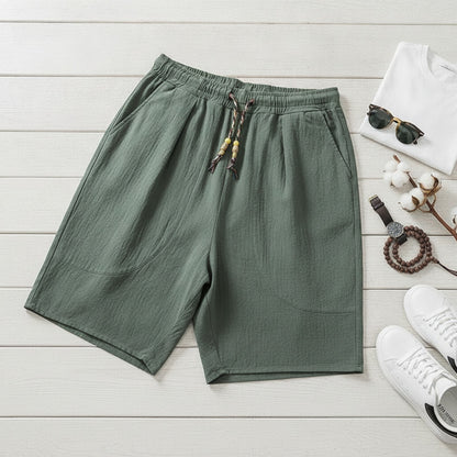 Short Homme Style Chinois Casual Printemps/Été