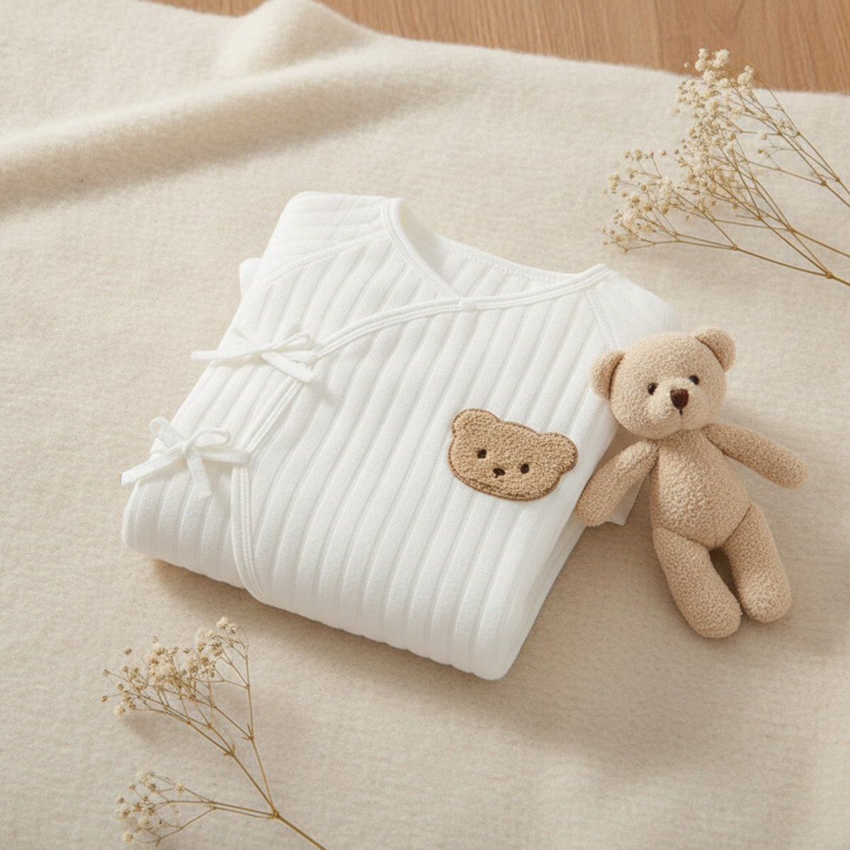 Pyjama Bébé Unisexe en Coton Motif Animal - Doux et Confortable