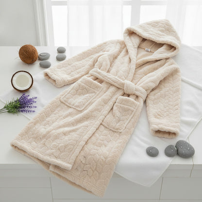 Kimono Peignoir Polaire Femme - Doux et Chaud pour l'Hiver