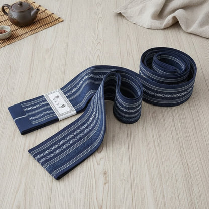 Ceinture Kimono Homme Traditionnelle - Longueur 3.85m, Largeur 9.5cm