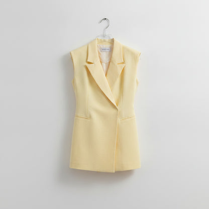 Blazer Robe Chic Femme Chin.Sweety - Coupe Droite, Manches Longues