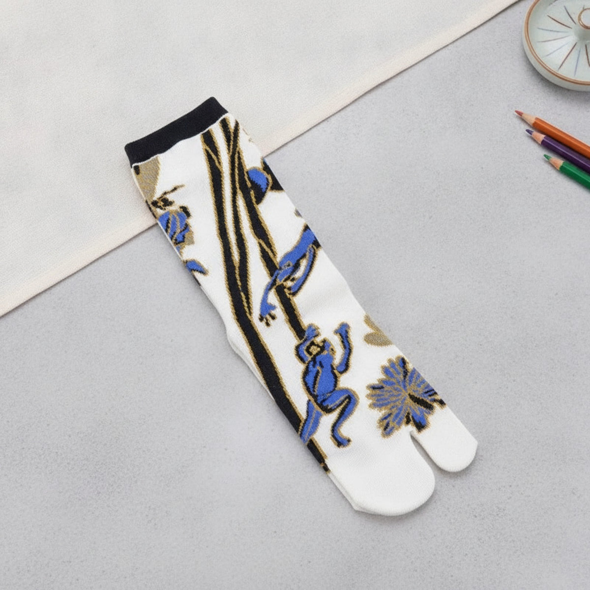 Chaussettes Femme Style Japonais Motif Cartoon Coton & Polyester