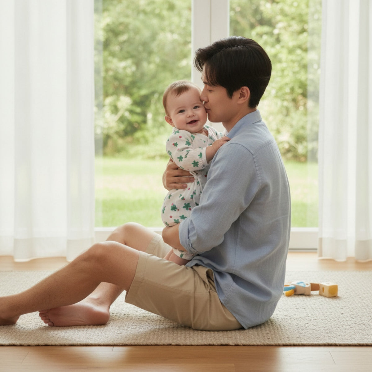 Barboteuse Bébé Mixte en Coton Bio - Confort d'Été