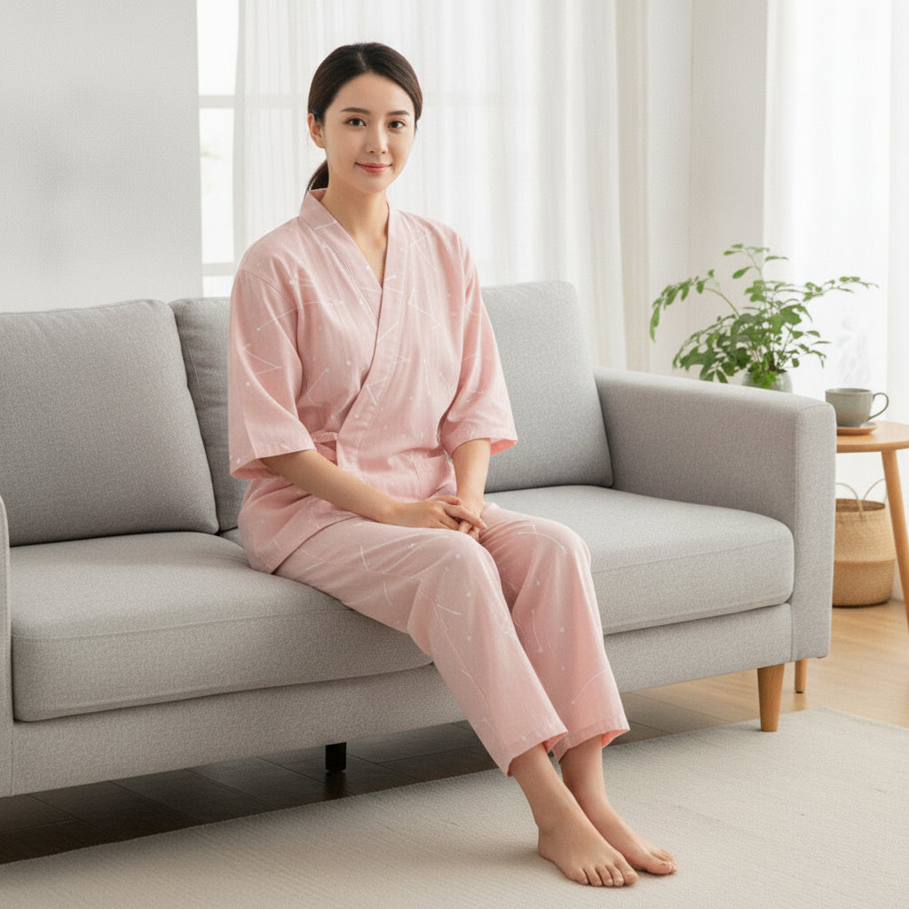 Pyjama Femme en Coton 100% Seeyoushy - Confort d'été