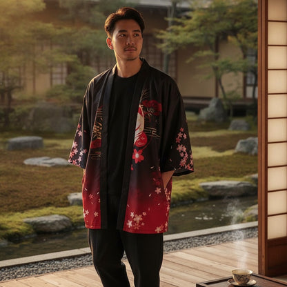 Kimono Court Style Japonais Polyester Femme - EASTQUEEN