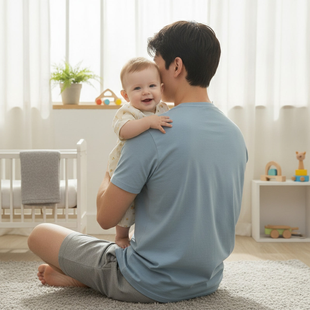 Barboteuse Bébé en Coton – Combinaison Légère Unisexe 0-24 Mois