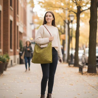 Sac Vintage en Lin pour Femme - Style Polyvalent