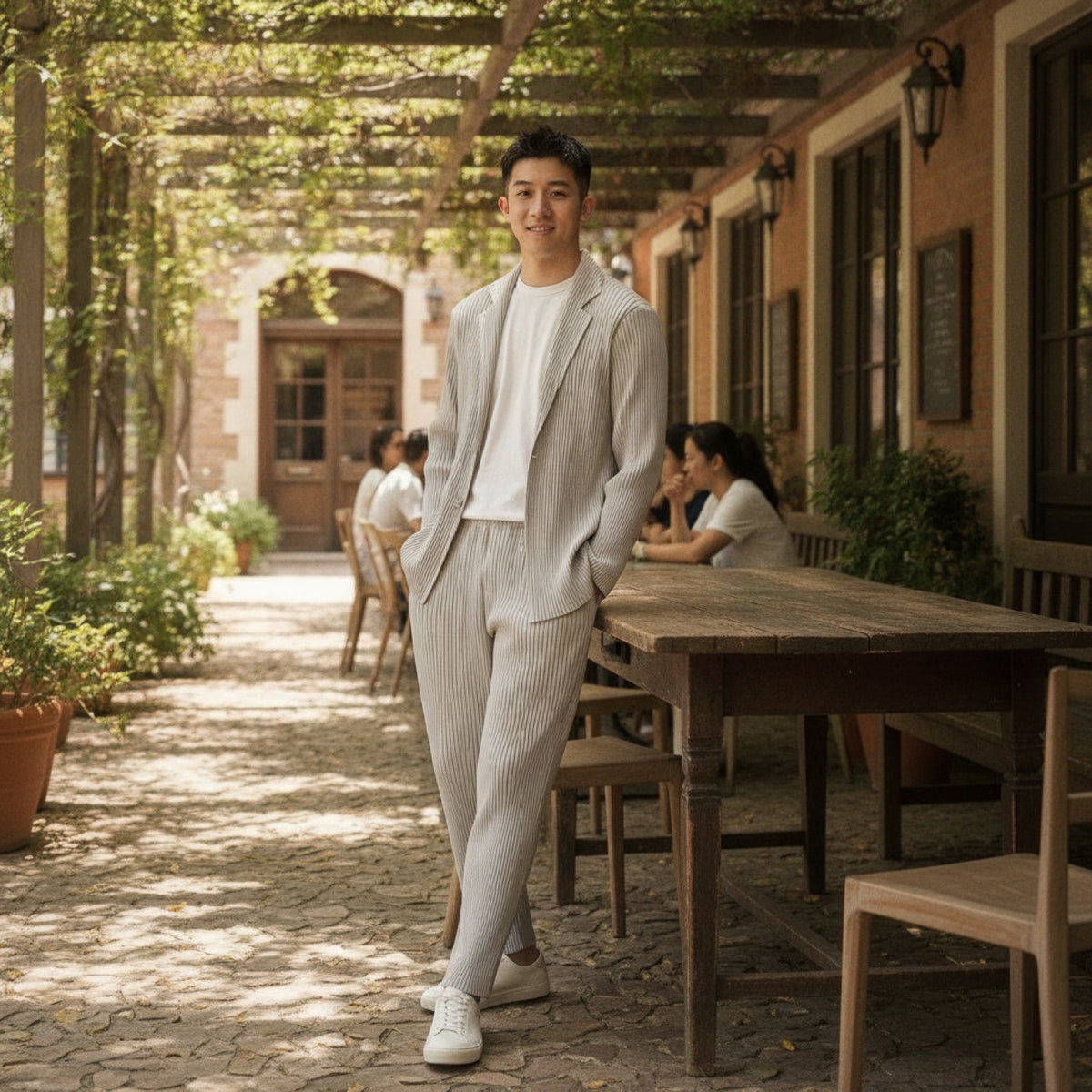Ensemble Blazer et Pantalon Homme - Style Casual Chic