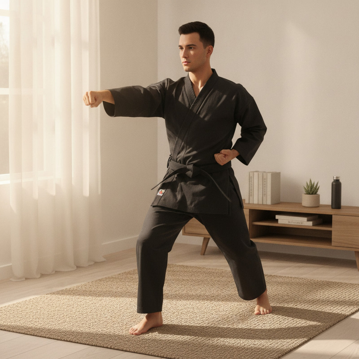 Kimono de Karaté Unisexe UETEEY - Polyvalent et Confortable