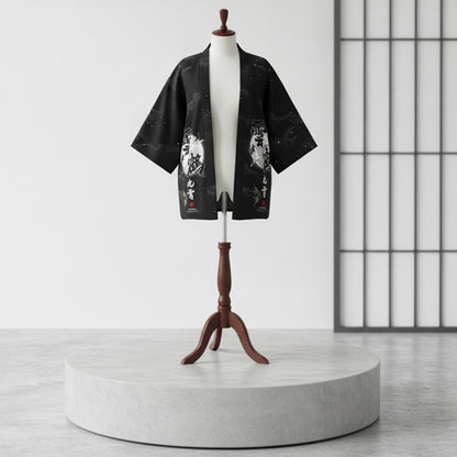 Ensemble Kimono Homme Polyester et Élasthanne - Style Traditionnel Japonais