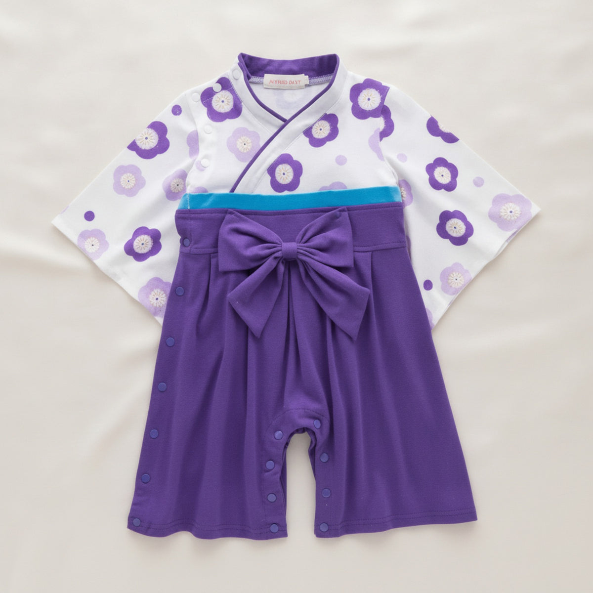 Ensemble Kimono et Pantalon Bébé Mixte Style Japonais Doux