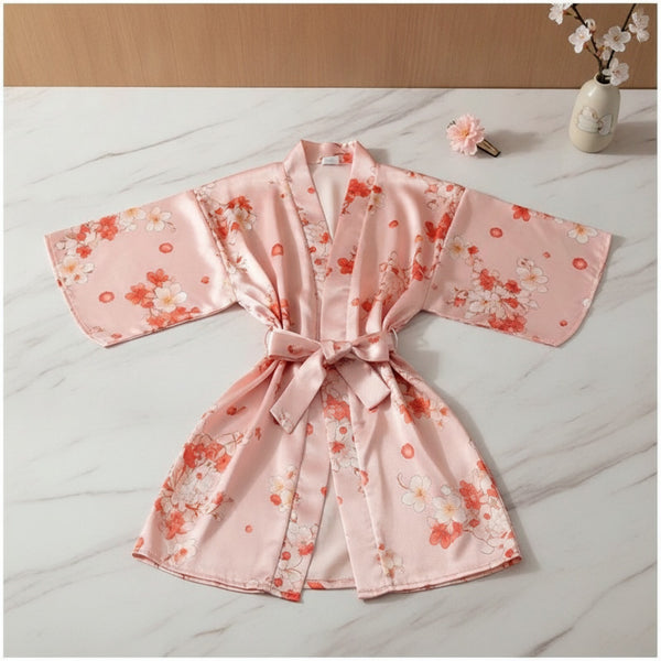 Kimono "Fleur de Cerisier" pour Femme - Style Japonais Traditionnel et Moderne