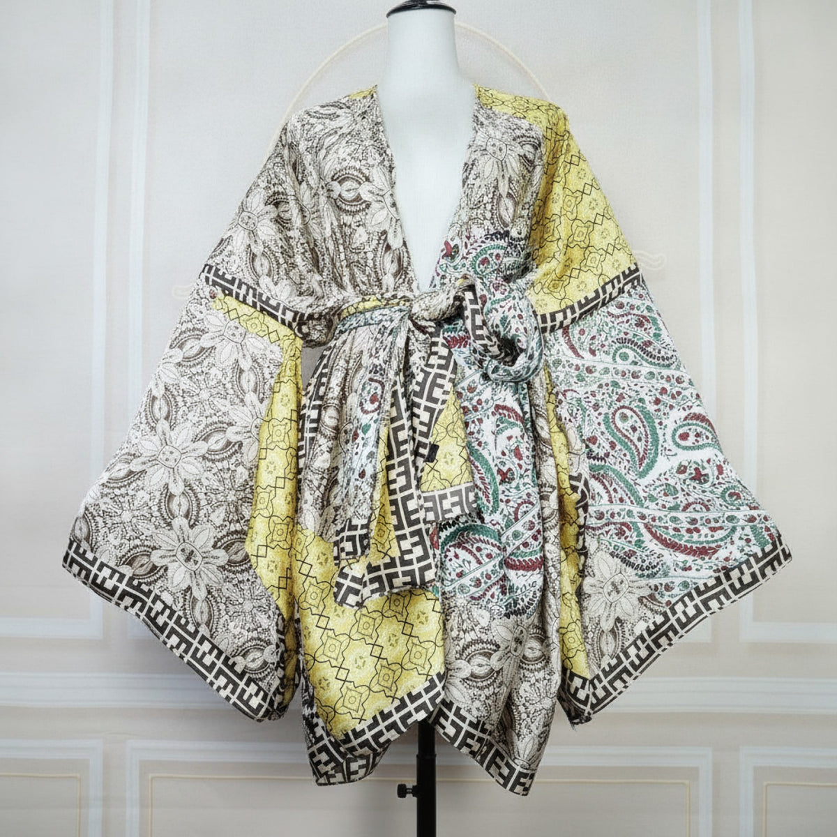Kimono Court Femme Style Africain Léger - Collection EYH_KAFTAN