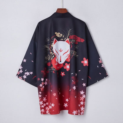 Kimono Court Style Japonais Polyester Femme - EASTQUEEN