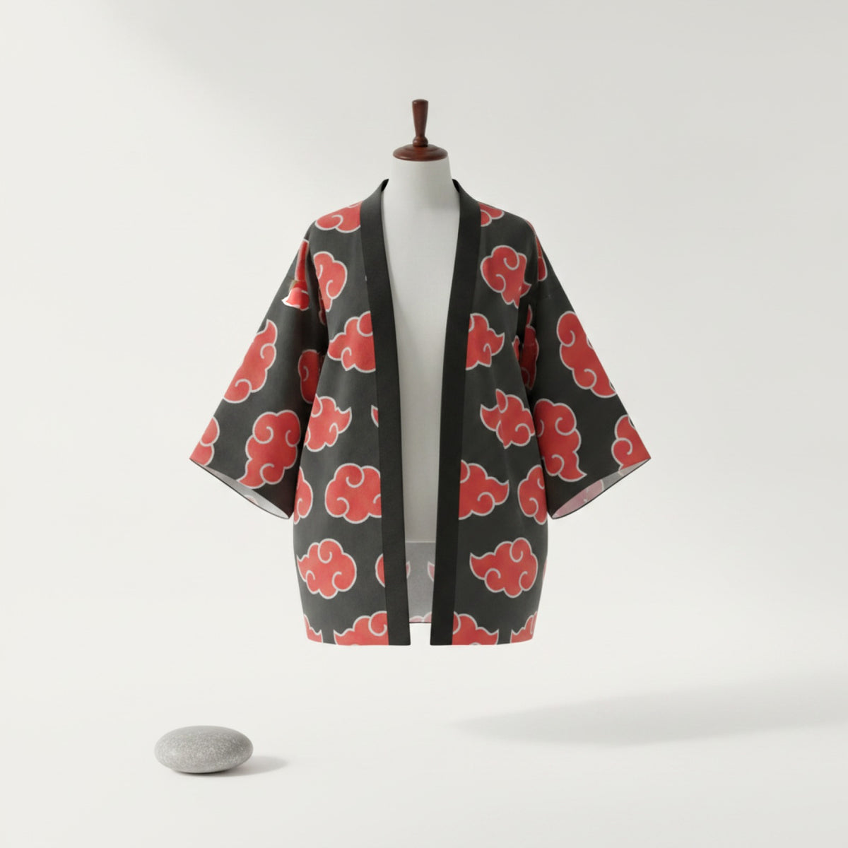 Kimono Court Léger Polyester Motif Ethnique Wifru