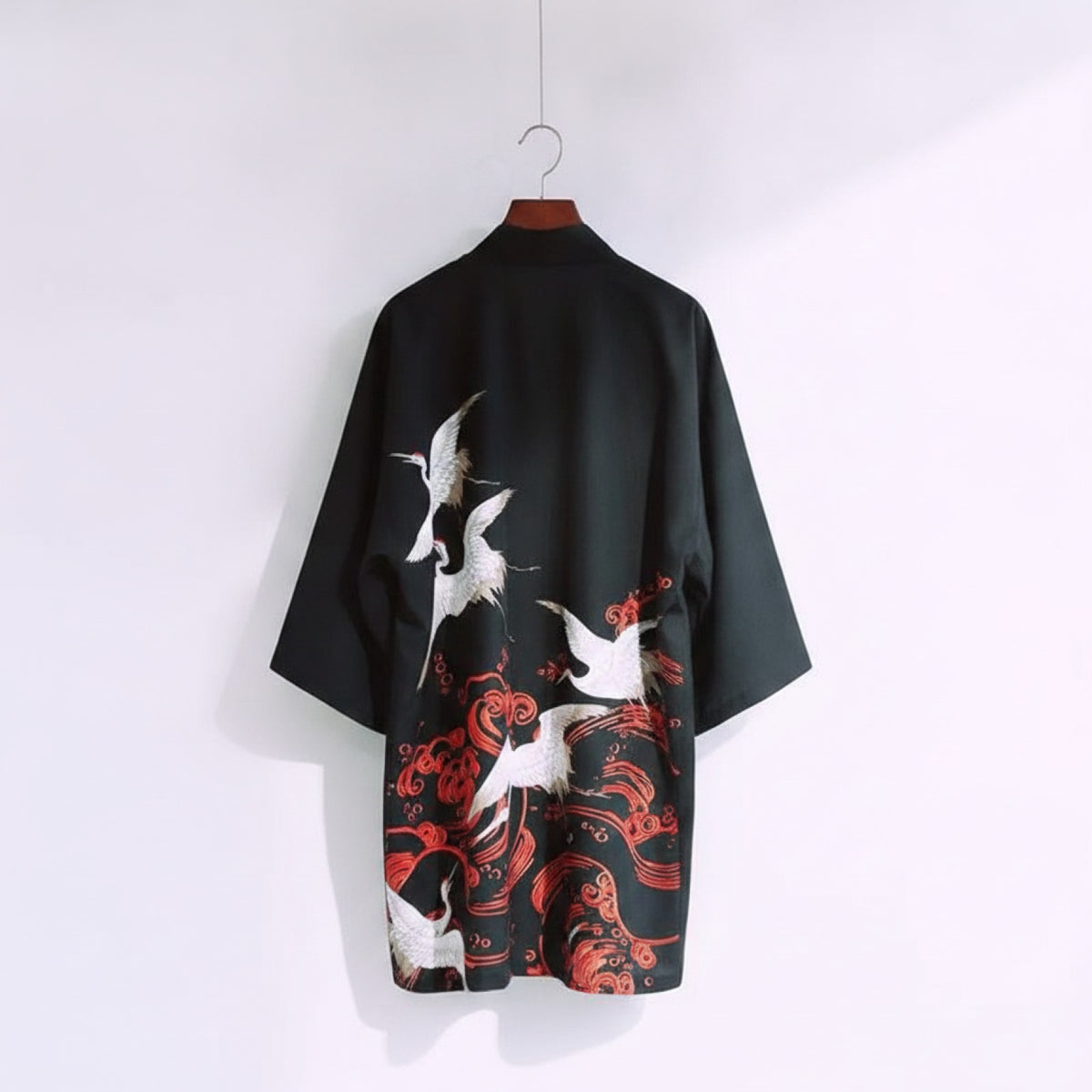 Kimono Homme EASTQUEEN Polyester Manches Courtes Style Traditionnel Japonais