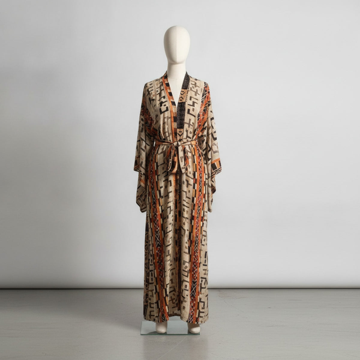 Kimono Long Bohème Imprimé Femme LORYLEI - Style Léger et Fleuri
