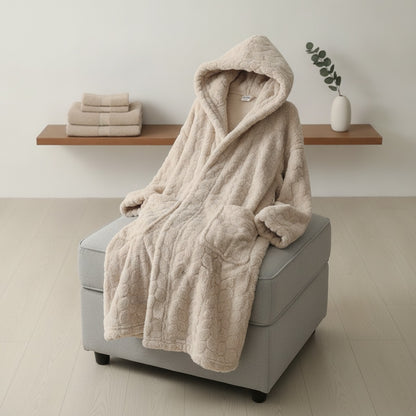 Kimono Peignoir Polaire Femme - Doux et Chaud pour l'Hiver