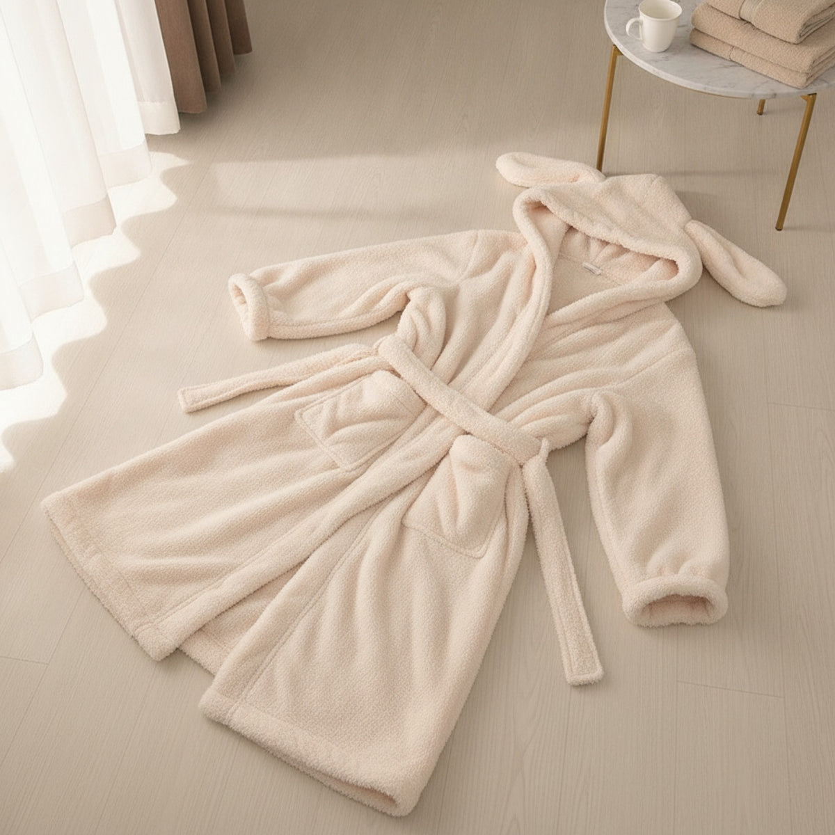 Peignoir Kimono Polaire Femme - Doux et Chaud pour l'Hiver