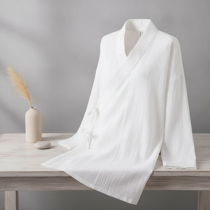 Kimono Homme Casual Asyabuykal en Coton et Polyester