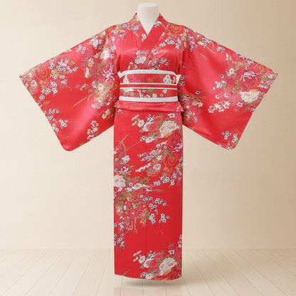 Kimono Traditionnel Femme en Coton et Polyester - Style Japonais Léger
