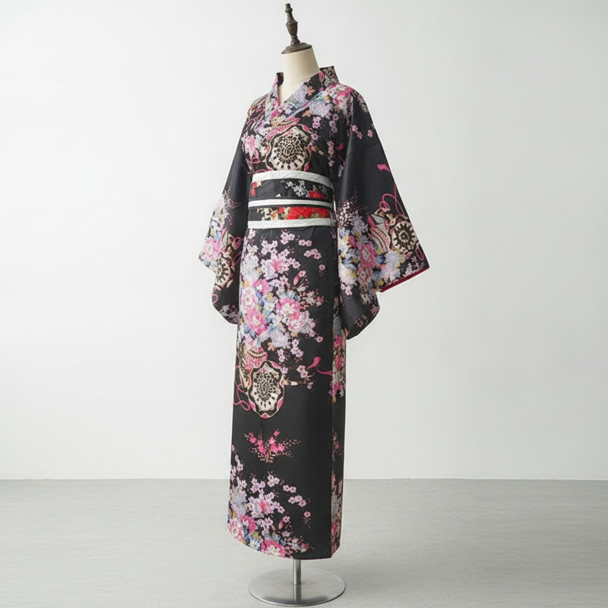 Kimono Traditionnel Femme en Coton et Polyester - Style Japonais Léger