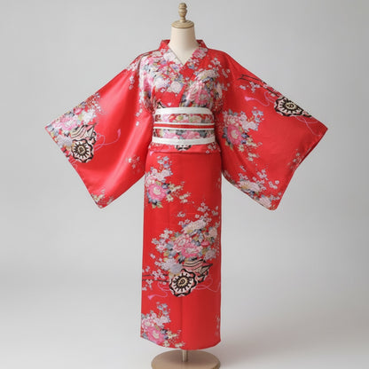 Kimono Traditionnel Femme en Coton et Polyester - Style Japonais Léger