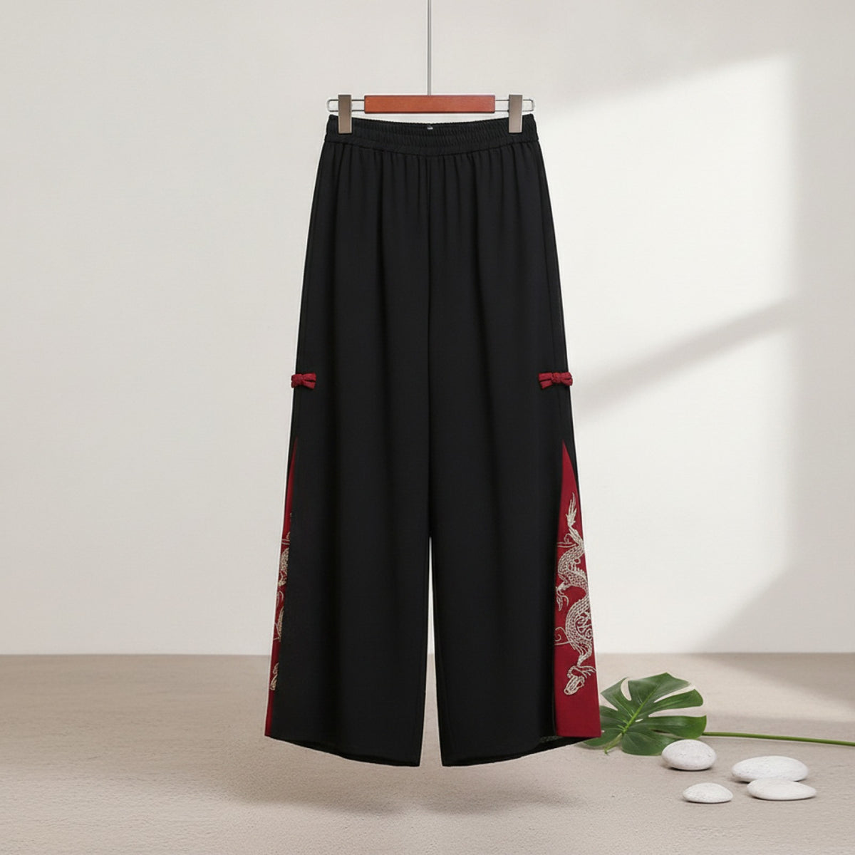 Pantalon Court Fluide en Mousseline pour Femme