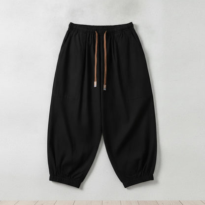 Pantalon Sarouel Homme Casual en Coton - Style Coréen